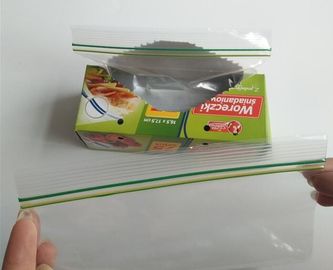 Vacuum Ziplock Storage Bags Double Zipper Sandwich bags, Food Packaging Sealed Zip Lock Bags for Storage, bagplas