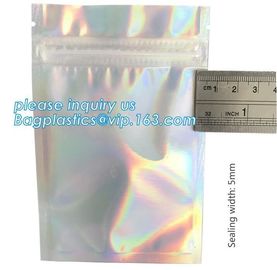 Food grade moisture waterproof aluminum foil ziplock bag packaging bags for mask packing, dried seafood ziplocK bag