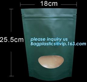 flat fresh food/dry food aluminium foil pop corn zipper bag, ZiplocK Storage For Saving Clothes Laminated Custom Vacuum