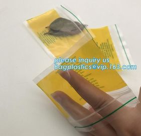 Factory custom color small red / pink / green / yellow / blue resealable ziplocK bag decorations, bagplastics, bageas