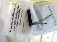 Bio degradable corn starch PLA plastic zipper bag, Compost Bio Degradable Green Plastic Compostable Ziplock Bags