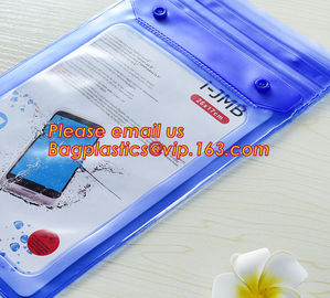 Hot new products water proof cell phone cases mobile phone PVC waterproof dry bag for promotional gift, pvc Waterproof M