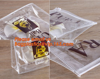 Card pocket A4 A5 B5 Clear PVC Document bag PVC Zipper file bag Plastic file document bag, Office Suppliers Waterproof F