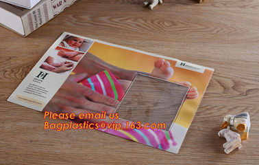 Card pocket A4 A5 B5 Clear PVC Document bag PVC Zipper file bag Plastic file document bag, Office Suppliers Waterproof F