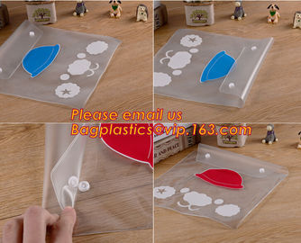 document pouch clear pvc file holder zipper lock file bag OEM, Colorful Printing PVC Document File Bag With Zipper