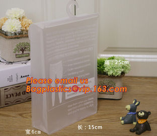 Best Selling Promotional Clear Vinyl Fashion Travel Cosmetic Bag, Custom clear packing PVC bag with slider PVC cosmetic