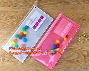 wholesaler school stationery plastic soft pvc clear colored pencil bags with cheap price