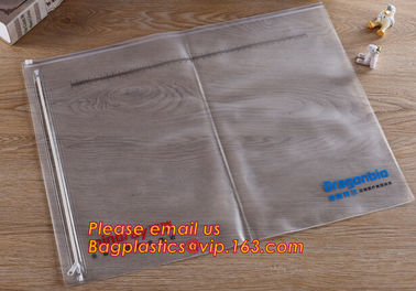 PVC bill document file bag,Promotional Customize Logo A4 A5 pvc ziplock document bag waterproof zipper file bag bagease