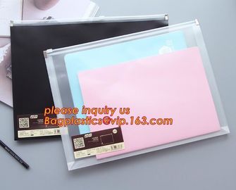 A5 plastic PVC file document simple net students office bag,A4 PVC file bag Creative Transparent Storage bag Document Ba