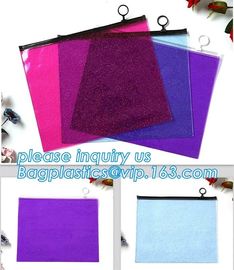 Biodegradable China Supplier Clear PVC Cosmetic Standup Ziplock Pouch,Travel Cosmetic Bag seal Toiletry Zip Pouch, bagea