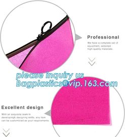Biodegradable China Supplier Clear PVC Cosmetic Standup Ziplock Pouch,Travel Cosmetic Bag seal Toiletry Zip Pouch, bagea