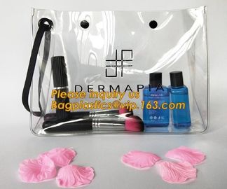 A5 full color print PP/PVC document bag with zipper lock file folder bag,soft PVC office file document bag with zipper