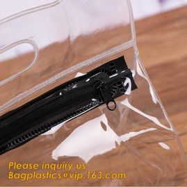 non-heavy metals ziplock file document pvc bags,plastic document bag with zipper,waterproof document bag with custom
