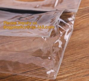 non-heavy metals ziplock file document pvc bags,plastic document bag with zipper,waterproof document bag with custom