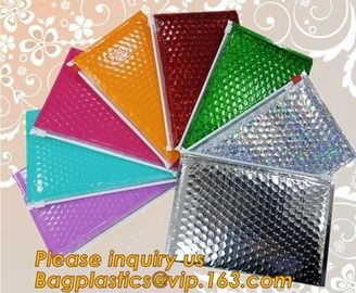 Custom ziplock zipper bubble bag/bubble slider bag,Shielding Bag Aluminum Foil Bag Metallized Foil Bag Nylon Vacuum Bag