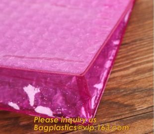 Wholesale Price Anti Shock Plastic PE Material Mailer Slider Air Ziplock Bubble Bag,Bubble ziplock bag/bubble slider bag