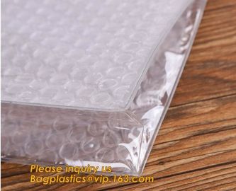Wholesale Price Anti Shock Plastic PE Material Mailer Slider Air Ziplock Bubble Bag,Bubble ziplock bag/bubble slider bag