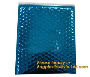 Slider Padded Bags/Colorful Ziplock Bubble Bags,Zipper Bubble Bag Postage Packaging Anti-static Packaging Heat Insulatio