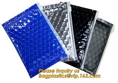 Slider Padded Bags/Colorful Ziplock Bubble Bags,Zipper Bubble Bag Postage Packaging Anti-static Packaging Heat Insulatio