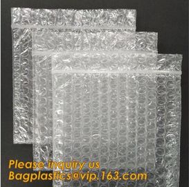 Reclosable Reusable Packing Bubblemetallic glossy holographic cosmetic packing ziplock bubble pouch slider zipper bubble