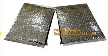 air mail metallic holographi rose gold bubble padded mailer / ziplock bubble bag/ slider bubble bag,Holographic Factory