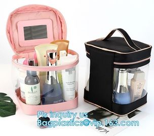 promotion ziplock cosmetic PVC bag, pvc vinyl costmetic bag for packing, Cosmetic Bag with Zipper Candy Carry Bag, packs