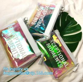 Bulk ladies travel pvc clear promotion make up bag, Toilet Towel Packaging Custom Clear Plastic PVC Travel Cosmetic Bag
