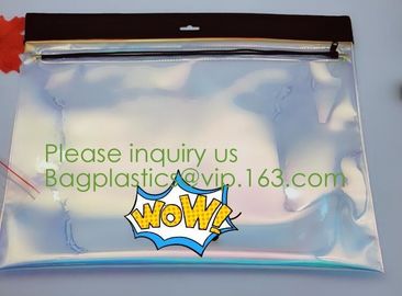 Packaging Bag Customized PVC Zipper Bag,frosted slider transparent ziplock water proof clear pvc custom bag bags zipper