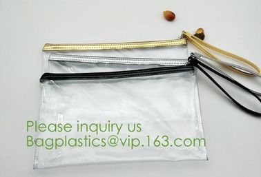 Packaging Bag Customized PVC Zipper Bag,frosted slider transparent ziplock water proof clear pvc custom bag bags zipper