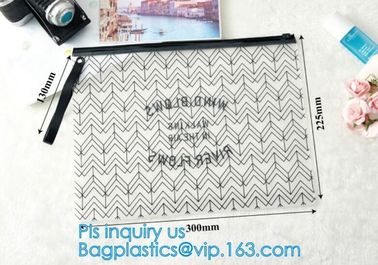 swimwear packaging bags, slider zipper pvc pouch glitter clear plastic vinly ziplock bag, biodegradable pvc plastic slid
