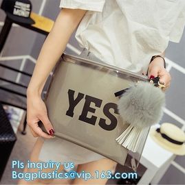 Slider Zipper PVC Ziplock Bag With Hanger Hook For Men's Vest, Slider Zipper Bags For Towel Washing Goods Packaging, zip