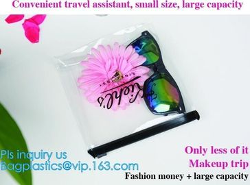 apparel packaging bag with ziplock slider, Binding Christmas Gift Bag, ziplock slider travel toothbrush toothpaste bag w