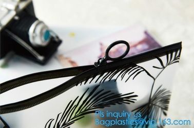 underwear packing slider zipper bags with hanger, Cosmetic Ziplock clear bubble bags, Manufacturer Clear Vinyl Slider Ba