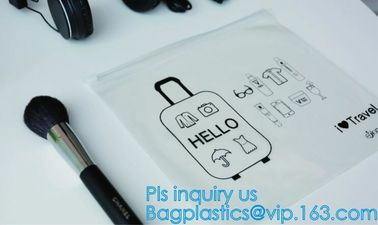 Nylon Packaging Custom Printed Slider Laminated Plastic Zip Lock Clothing Bags For Clothes, Clothing Slider Packaging Pl