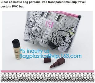 pvc pouch clear vinyl pvc ziplock bag, PVC zipper slider travel cosmetic bag, commodity package bag, matte frosted PVC s