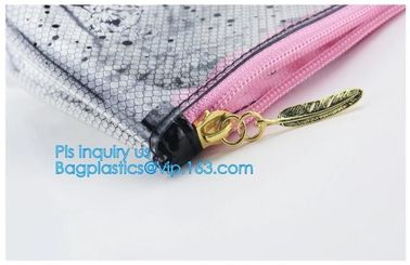 pvc pouch clear vinyl pvc ziplock bag, PVC zipper slider travel cosmetic bag, commodity package bag, matte frosted PVC s
