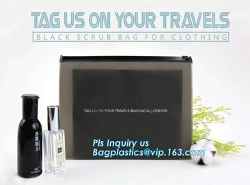 Promotion of cosmetics case price good clear slider top pvc bag, cosmetics soft eva ziplock slider bag eco bag, slider