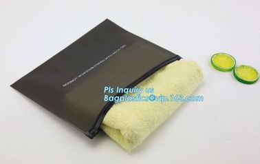 Promotion of cosmetics case price good clear slider top pvc bag, cosmetics soft eva ziplock slider bag eco bag, slider