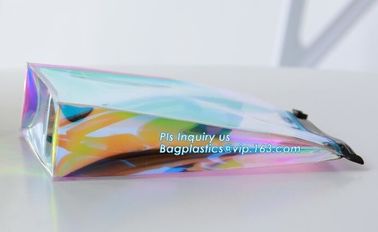 Recyclable customized cpe slider ziplock packing bag for clothes, storage Bag Slider Seal Big Zip Lock Plastic For Garme