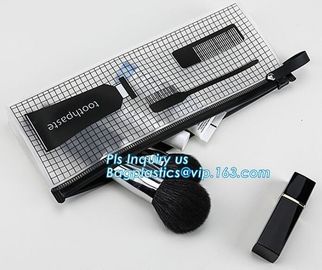 costomize slider ziplock pvc travel cosmetic bag, slider zipper bag with printing for clothes, Swimwear toiletry PVC Vin