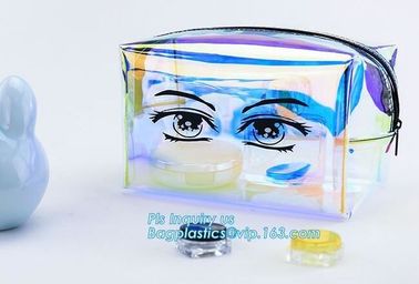 frosted PVC slider zipper bag plastic bag with zipper resealable pvc slider zip poly bag, cosmetic bag with slider zippe