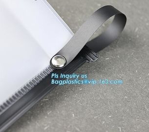 PVC slider zipper cosmetic makeup bag and pouch, Comfortable touching matt finishing slider ziplock stand up bag foggy e