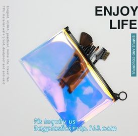 ziplock plastic waterproof bag for swimsuit, slider zipper pvc pouch ziplock bag, facial mask bag custom retail bags cus