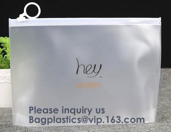 Cosmetic Toiletry Bag Zipper Transparent EVA Travel Makeup Cosmetic Pouch PVC EVA Packing Slider Zipper Bags Cooler Fabr