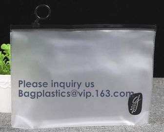Cosmetic Toiletry Bag Zipper Transparent EVA Travel Makeup Cosmetic Pouch PVC EVA Packing Slider Zipper Bags Cooler Fabr