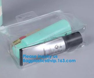 Eco-Friendly Heat Seal Frosted PVC /EVA Ziplock Bag Frost Pvc/Color Pvc Nylon Zipper, Pvc Zipper