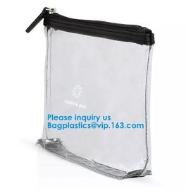 Cosmetic/ Makeup/ Toiletry Clear PVC Travel Wash Bag with handle PVC/EVA/TPU/Tarpaulin/Nylon / Cotton