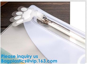 ECO Zipper Lock Slider Bag/Resealable PVC Slider Zip Poly Bag,Databundles Packing Bag,Transparent Plastic Zipper Bag Pou