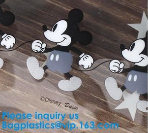 Logo Printed Plastic Stationery Packaging Bag Custom Pvc Zipper Slider Bag,Matte Frosted PVC Slider Zipper Bag Plastic B