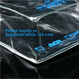 Custom Resealable Frosted Pp Eva Opp Slider Bag Pvc Frosted Cosmetic Garment Poly Ziplock Bag Matte Plastic Bag